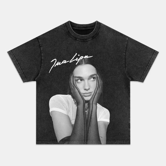 Dua Lipa: Music Icon Tee V14 - www.Shopthatapp.com