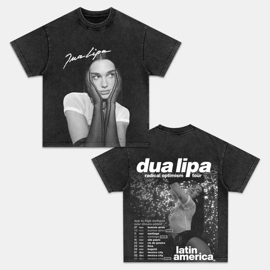 Dua Lipa: Music Icon Tee V13 - www.Shopthatapp.com