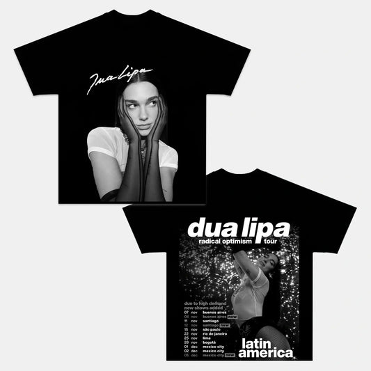 Dua Lipa: Music Icon Tee V13 - www.Shopthatapp.com