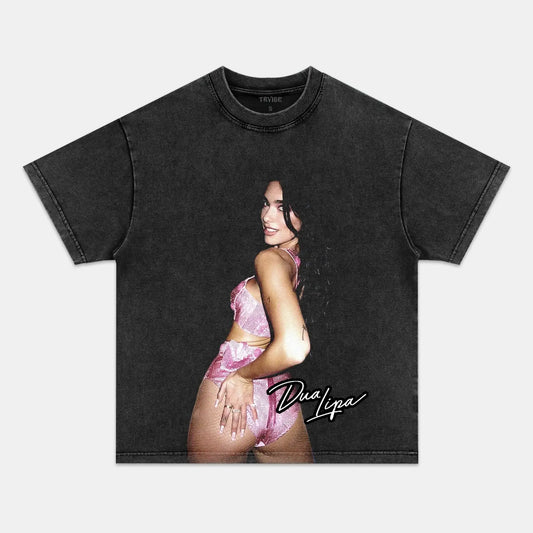 Dua Lipa: Music Icon Tee V5 - www.Shopthatapp.com