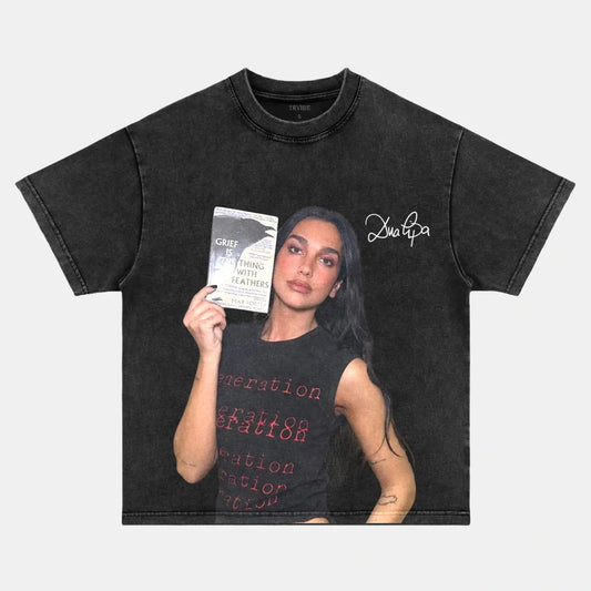 Dua Lipa: Music Icon Tee V8 - www.Shopthatapp.com