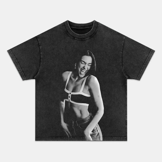 Dua Lipa: Music Icon Tee V12 - www.Shopthatapp.com