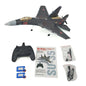 Avion de chasse télécommandé COOLBANK QF009 4 canaux Su-35/J-16 : sans balais, 2,4 G, longue durée de vol 
