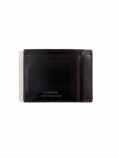 Cardholder in Dark Brown - www.Shopthatapp.com