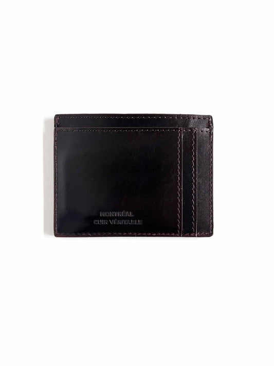Cardholder in Dark Brown - www.Shopthatapp.com