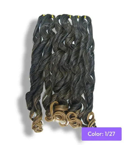 Darling Empress French Loose Pre stretch Curly Braids Extension - www.Shopthatapp.com