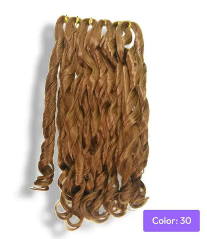 Darling Empress French Loose Pre stretch Curly Braids Extension - www.Shopthatapp.com