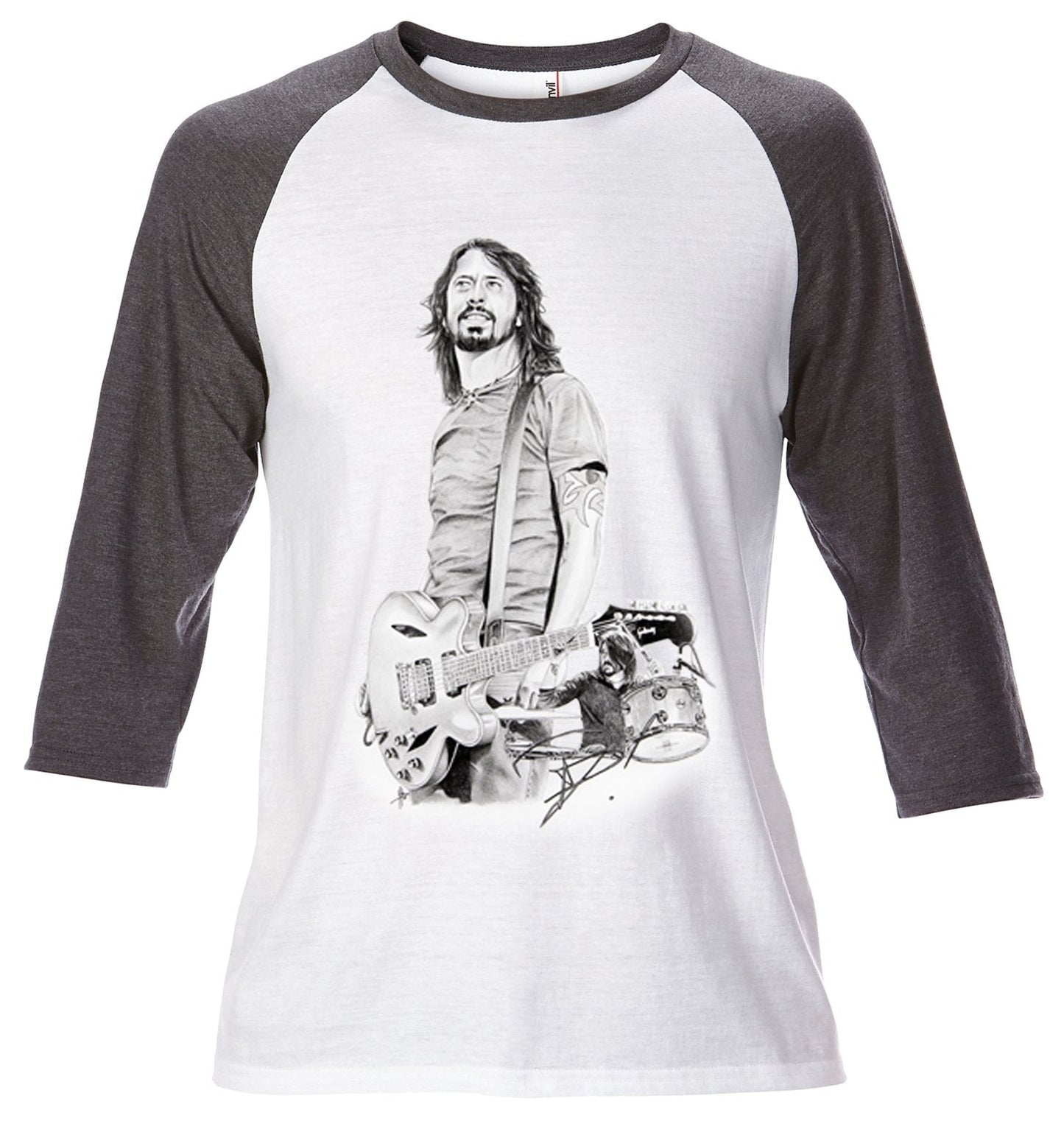 Baseball Tee - Dave Grohl - www.Shopthatapp.com