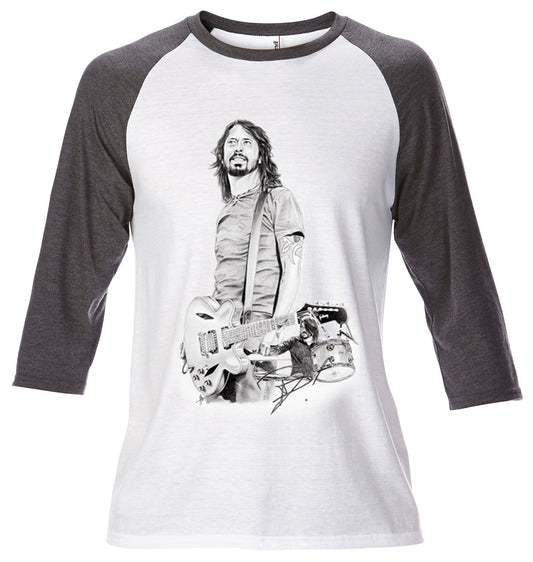 Baseball Tee - Dave Grohl - www.Shopthatapp.com