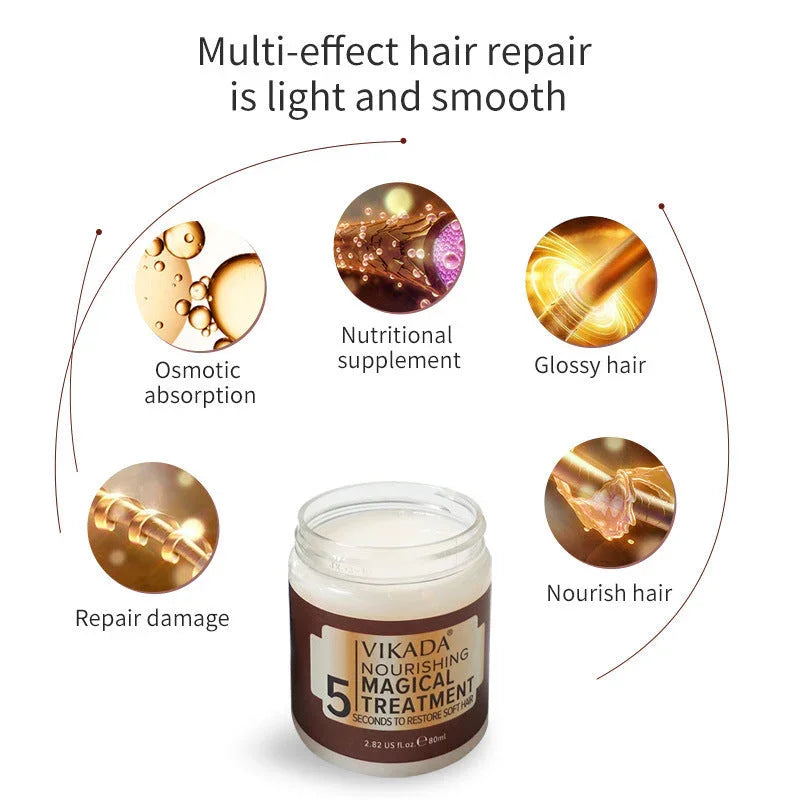 Deep Moisturizing Hair Mask Soft Hair Conditioner Hair Care - www.Shopthatapp.com