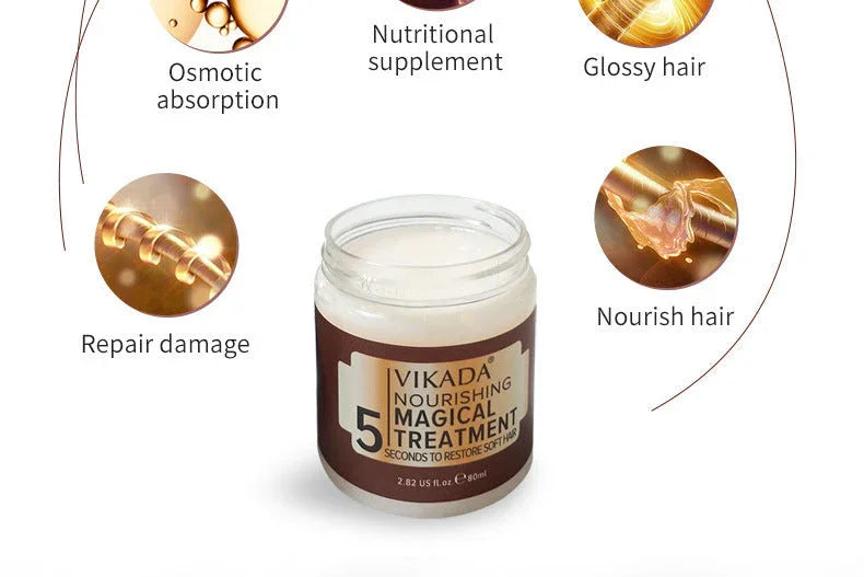 Deep Moisturizing Hair Mask Soft Hair Conditioner Hair Care - www.Shopthatapp.com