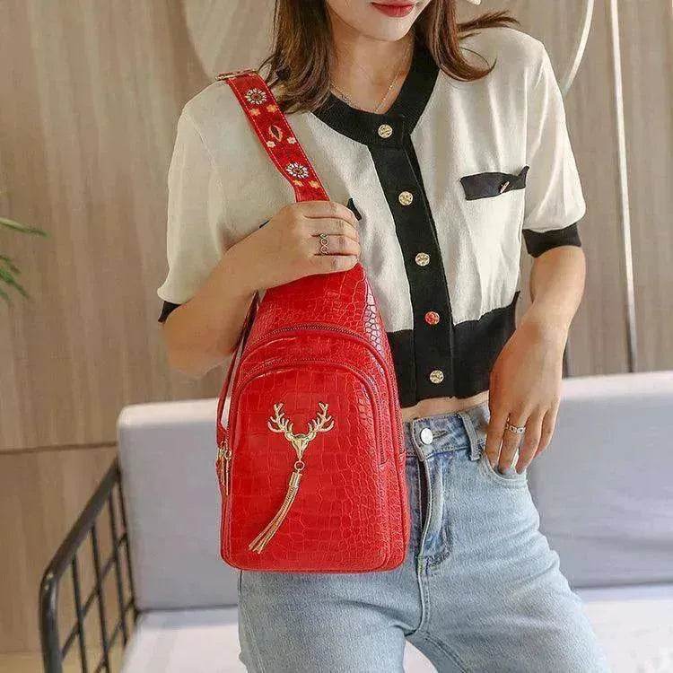 Deer Tassel Design Crossbody Bag For Women - www.Shopthatapp.com #