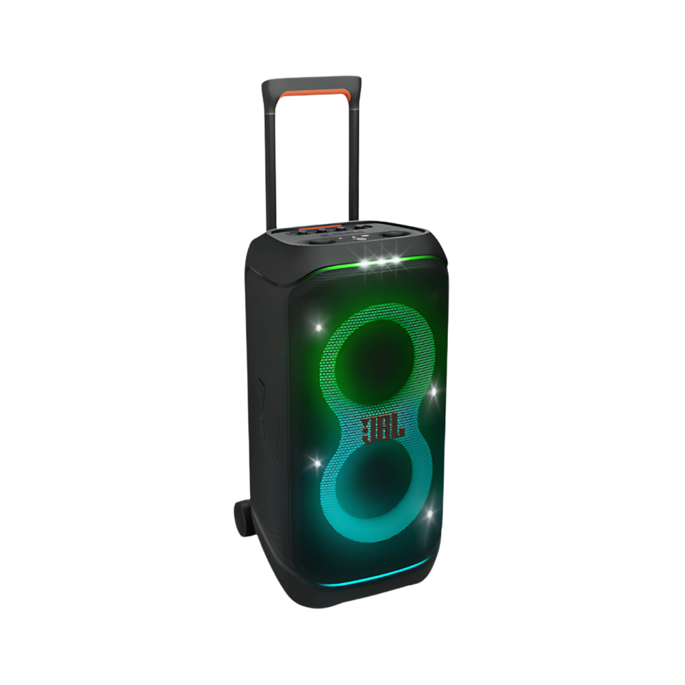 Haut-parleur portable JBL avec lumières intégrées PartyBox Stage 320 - Recertifié par JBL - www.Shopthatapp.com