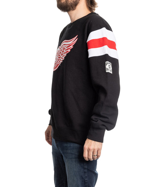Detroit Red Wings Varsity Retro Style Crewneck Sweater - www.Shopthatapp.com #