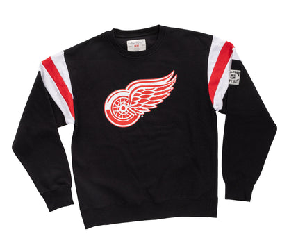 Detroit Red Wings Varsity Retro Style Crewneck Sweater - www.Shopthatapp.com