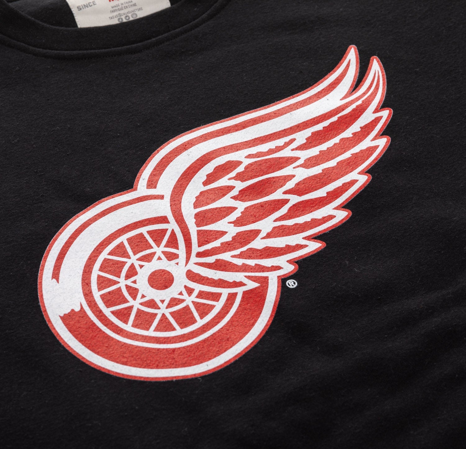 Detroit Red Wings Varsity Retro Style Crewneck Sweater - www.Shopthatapp.com