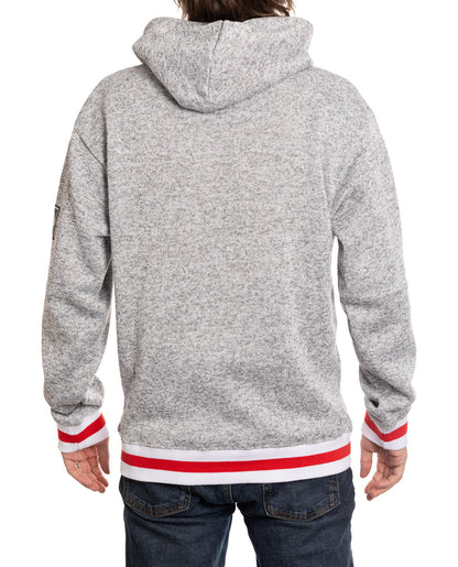 New Jersey Devils "Muskoka Style" Premium Chenille Woven Logo Hoodie - www.Shopthatapp.com