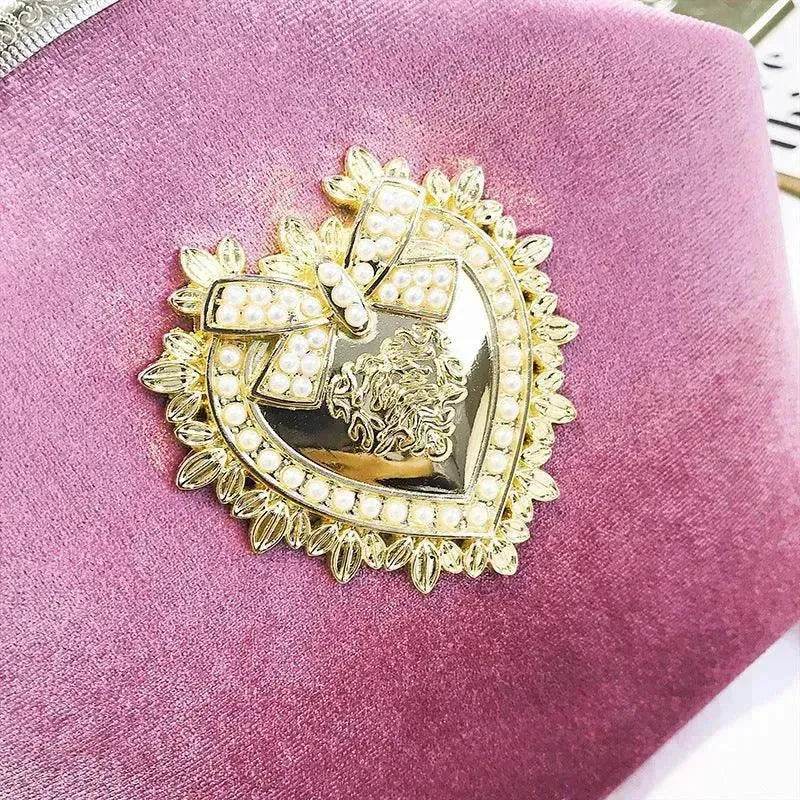 Diamond Retro Style Women Shoulder Medium Size Zipper Handbag - www.Shopthatapp.com #