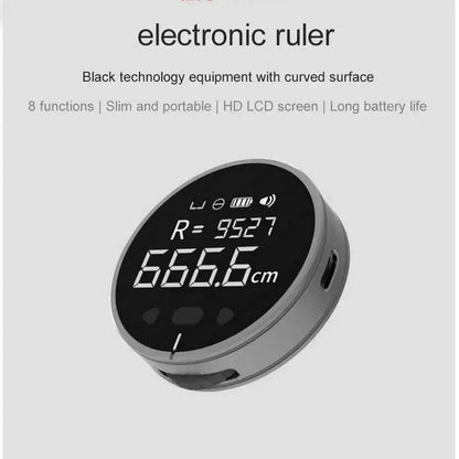 Digital Distance Measuring Instrument Electronic Measuring Ruler Tape Measure High Definition Digital LCD High Precision Electronic Measuring Ruler Tool - www.Shopthatapp.com #
