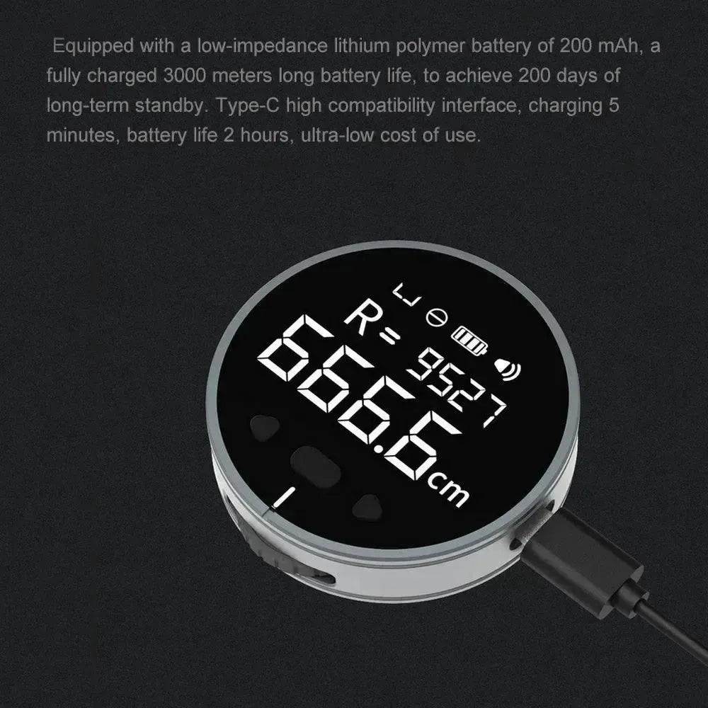 Digital Distance Measuring Instrument Electronic Measuring Ruler Tape Measure High Definition Digital LCD High Precision Electronic Measuring Ruler Tool - www.Shopthatapp.com #