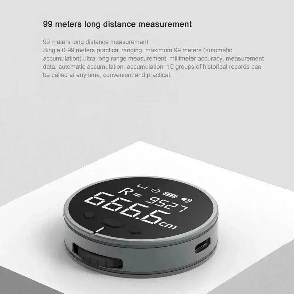 Digital Distance Measuring Instrument Electronic Measuring Ruler Tape Measure High Definition Digital LCD High Precision Electronic Measuring Ruler Tool - www.Shopthatapp.com #