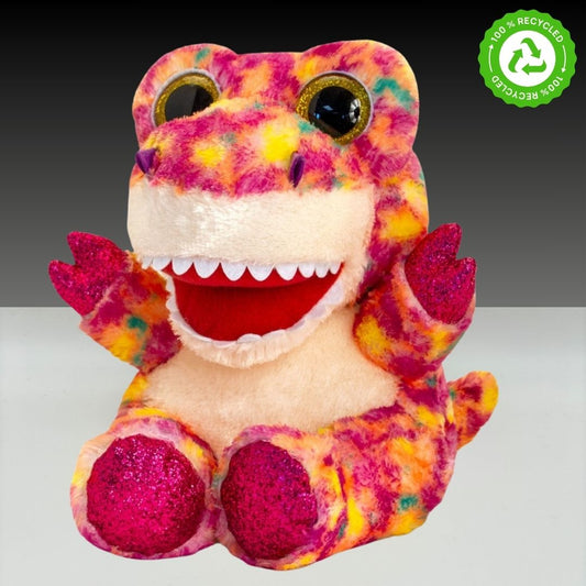 Animotsu Dinomotsu 25cm Beanie Dinosaur - Pink-Toys & Games-www.Shopthatapp.com-HamperWell
