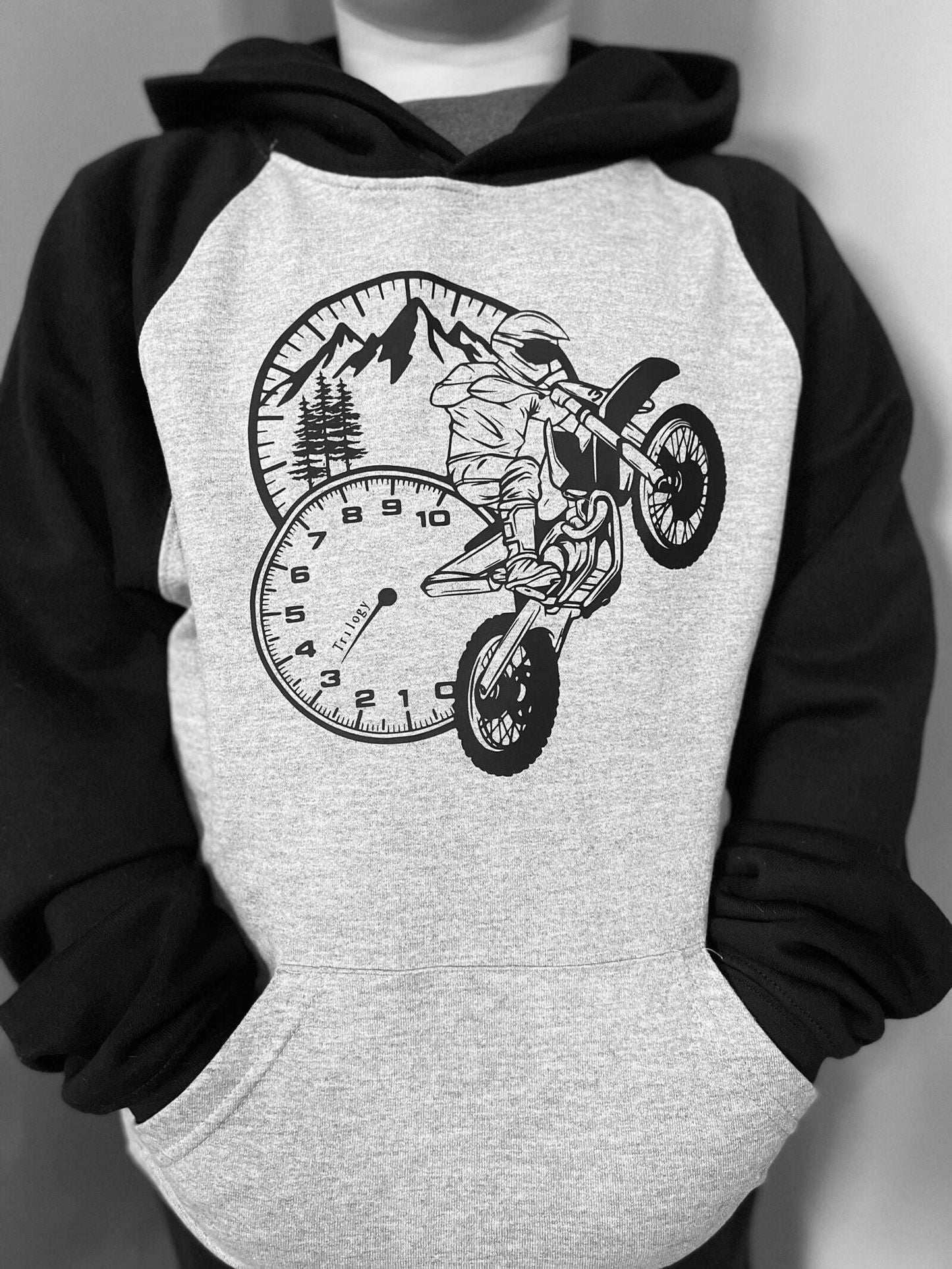 Dirt Bike Kids Hoodie - Www.Shopthatapp.com
