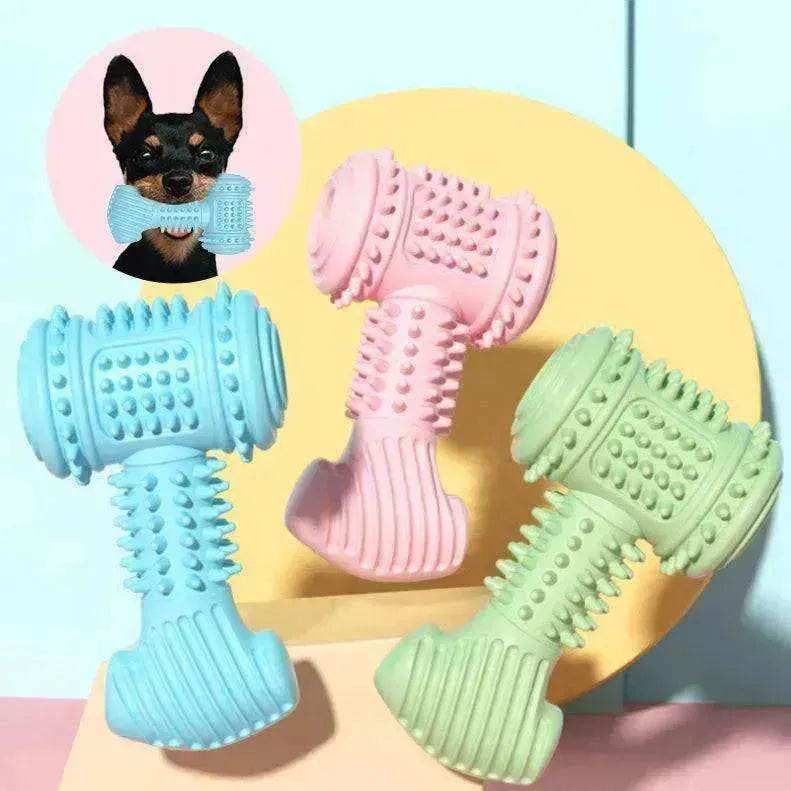 Dog Chew Toys: Teeth Cleaning, Indestructible TPR Bite Toys - www.Shopthatapp.com