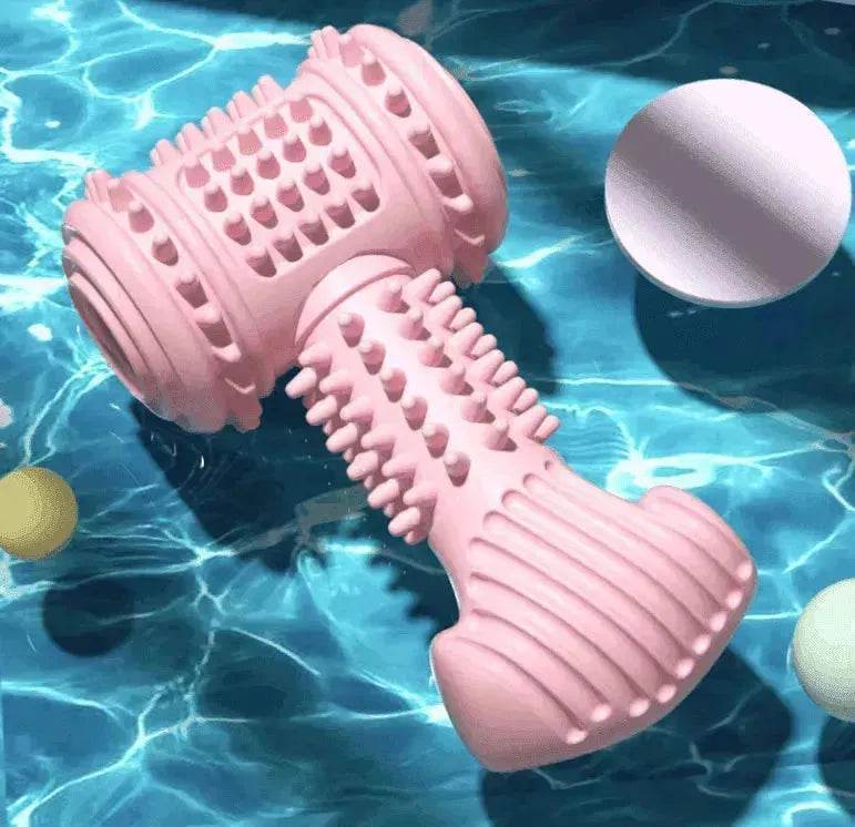 Dog Chew Toys: Teeth Cleaning, Indestructible TPR Bite Toys - www.Shopthatapp.com