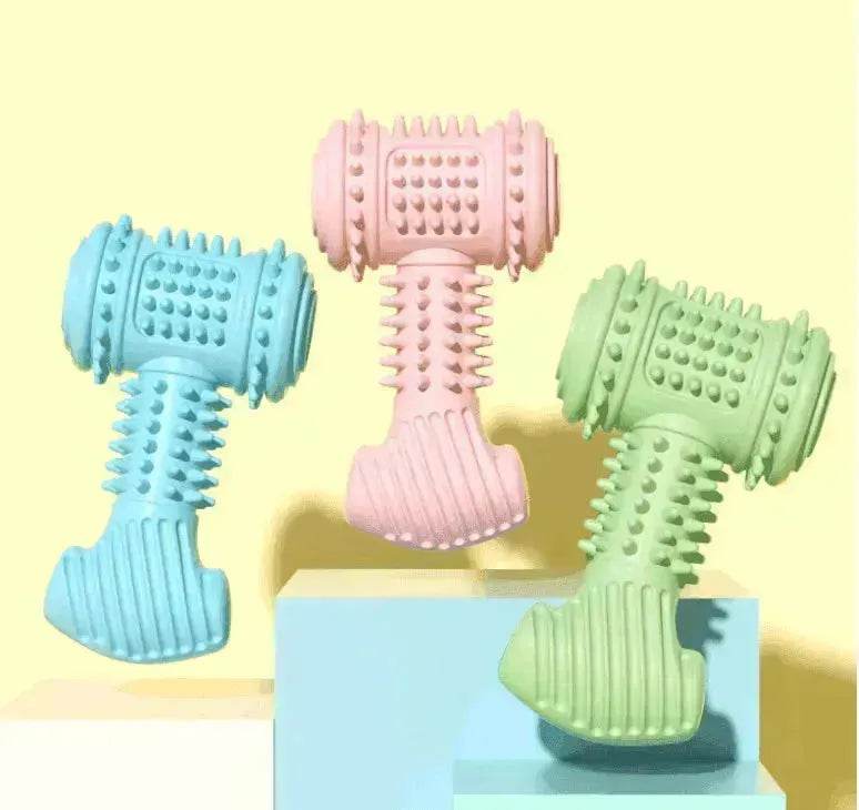 Dog Chew Toys: Teeth Cleaning, Indestructible TPR Bite Toys - www.Shopthatapp.com