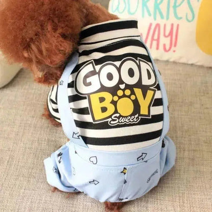 Dog's Spring And Summer Clothes Thin Four-Legged Clothes - www.Shopthatapp.com