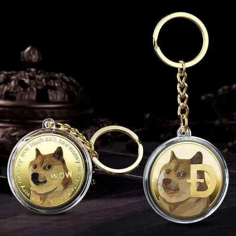 Dogecoin Keychain - www.Shopthatapp.com