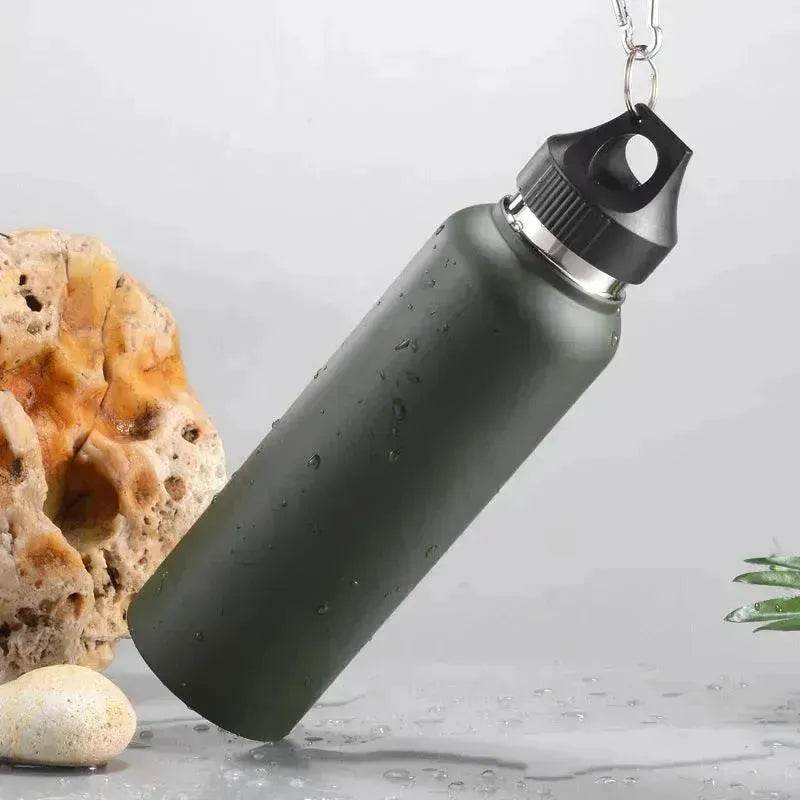 Double vacuum stainless steel vacuum flask - www.Shopthatapp.com #