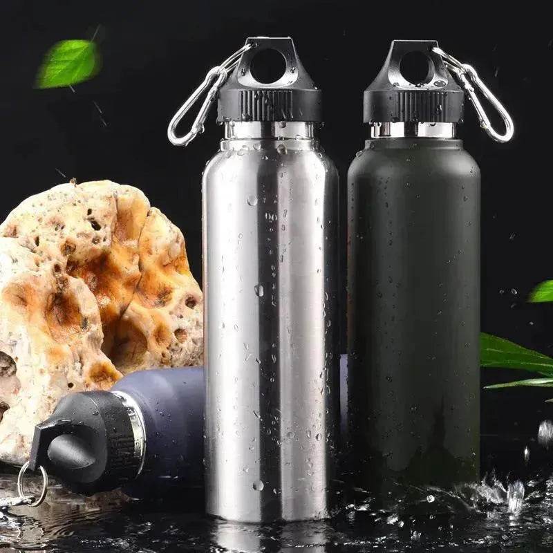 Double vacuum stainless steel vacuum flask - www.Shopthatapp.com #