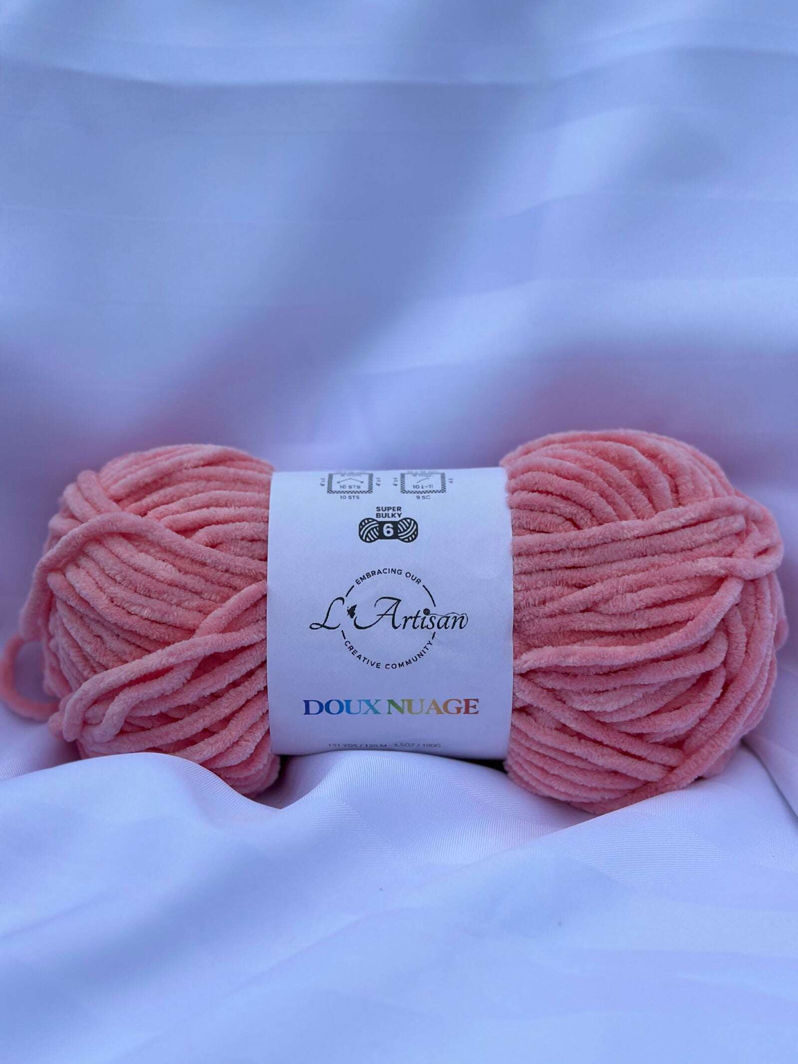 L'ArtisanCanada Doux Nuage Yarn for Cozy Crochet Projects - Www.Shopthatapp.com