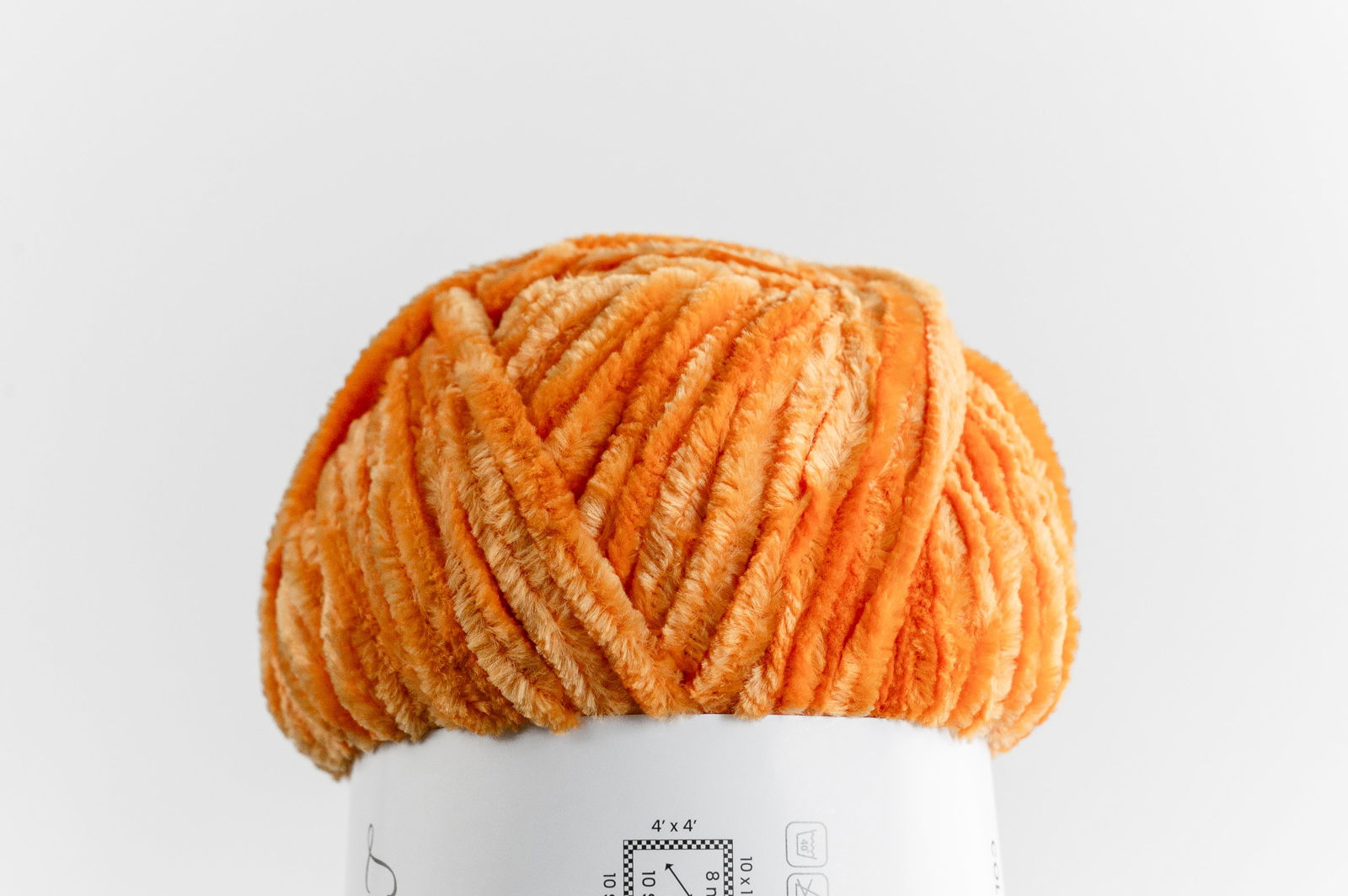 Doux Nuage Chunky-Crochet And yarn-www.Shopthatapp.com-Color:Tangerine (Orange Red)-L'ArtisanCanada