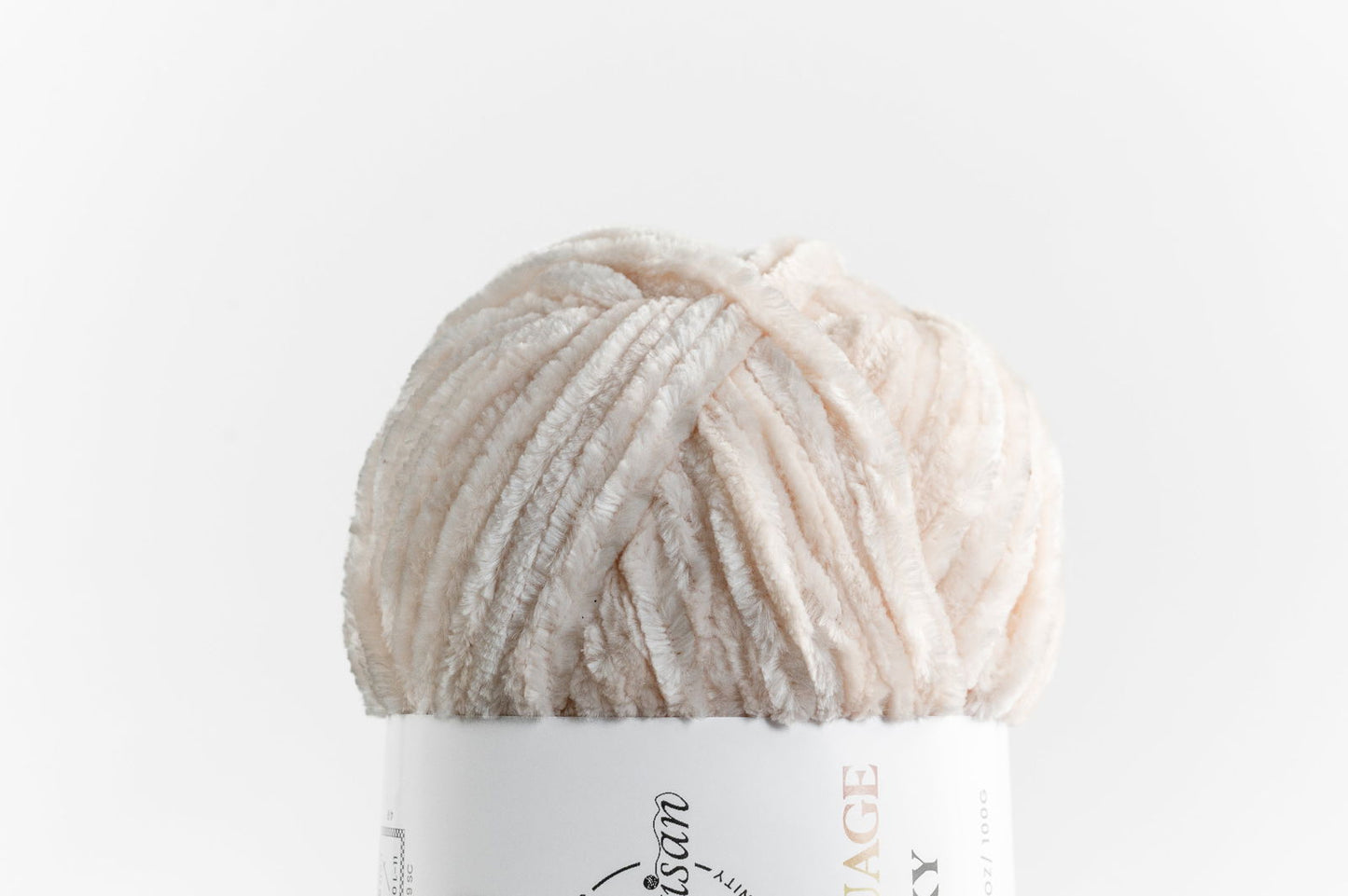 Doux Nuage Chunky-Crochet And yarn-www.Shopthatapp.com-Color:Pearl (White Pink)-L'ArtisanCanada