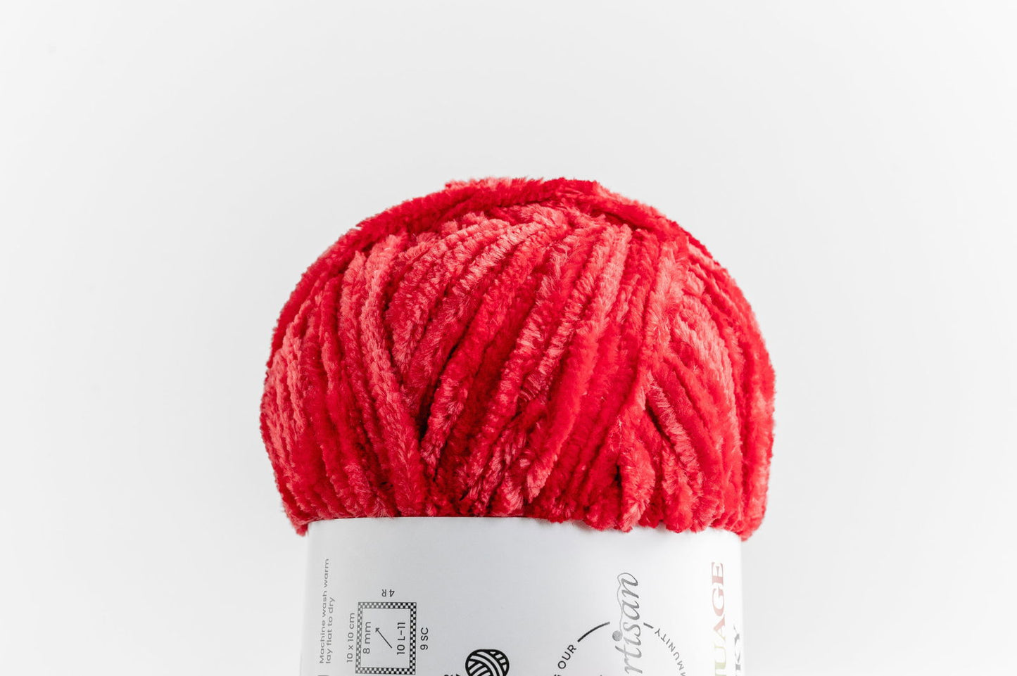 Doux Nuage Chunky-Crochet And yarn-www.Shopthatapp.com-Color:Dark Rose Red-L'ArtisanCanada