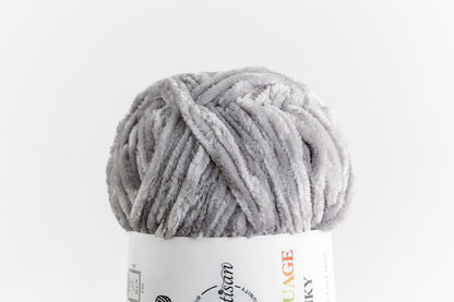 Doux Nuage Chunky-Crochet And yarn-www.Shopthatapp.com-Color:Light Grey-L'ArtisanCanada