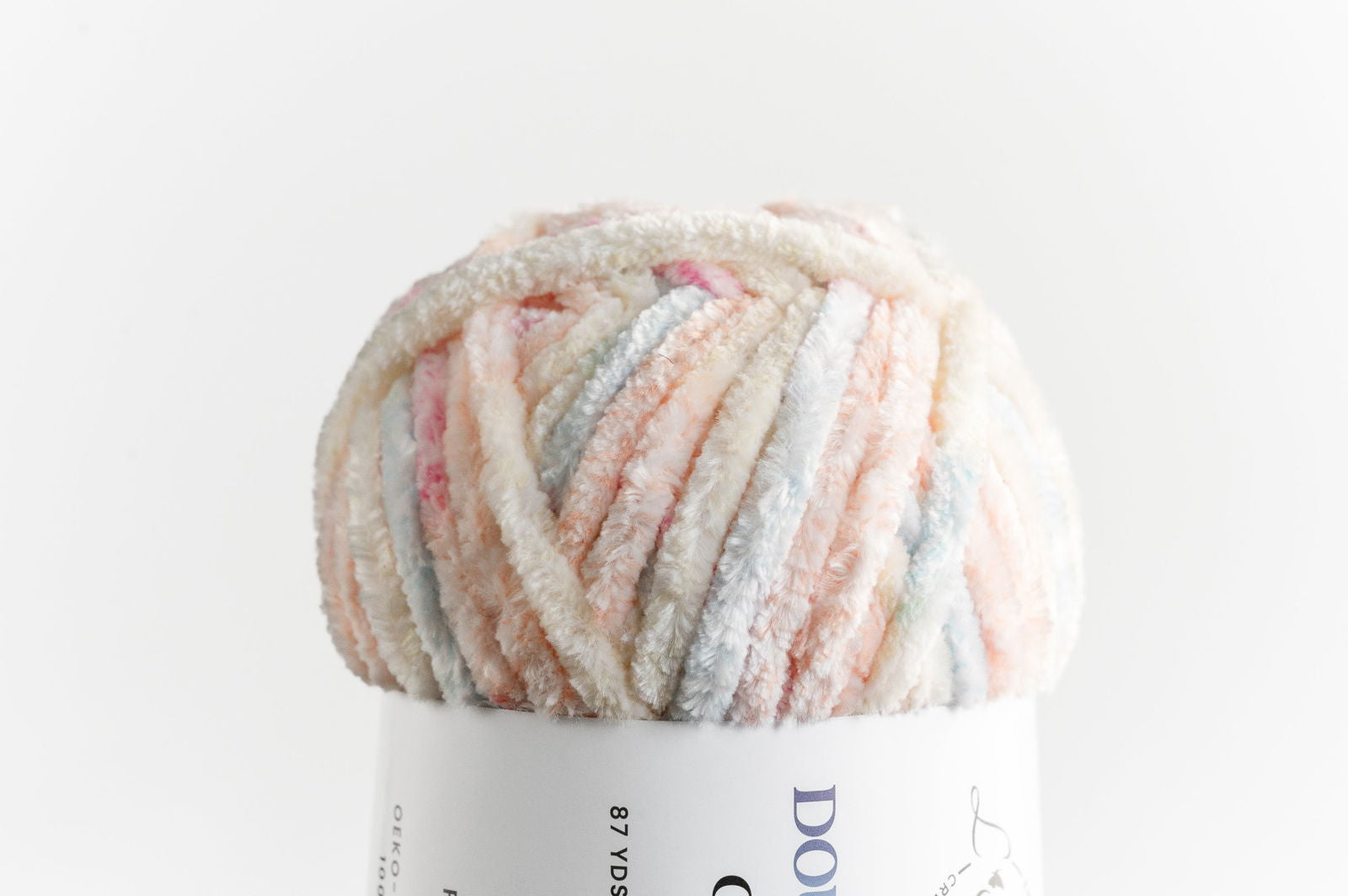 Doux Nuage Chunky-Crochet And yarn-www.Shopthatapp.com-Color:Pastel Rainbow (102)-L'ArtisanCanada