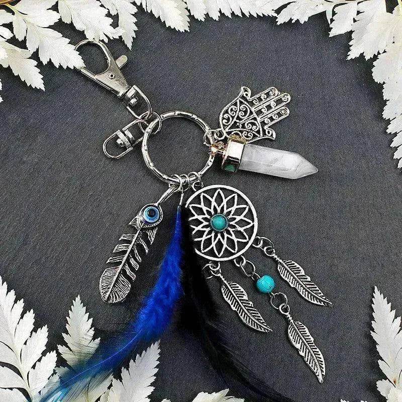 Dreamcatcher keychain pendant - www.Shopthatapp.com