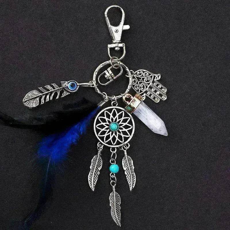 Dreamcatcher keychain pendant - www.Shopthatapp.com