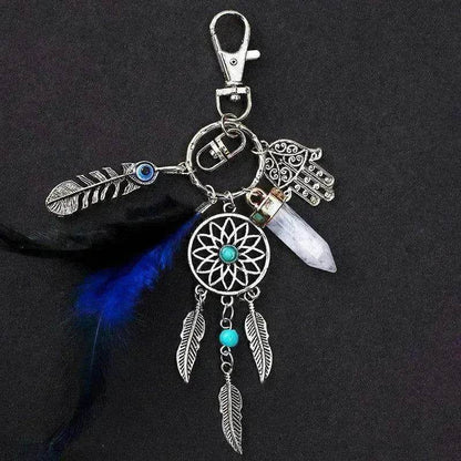 Dreamcatcher keychain pendant - www.Shopthatapp.com