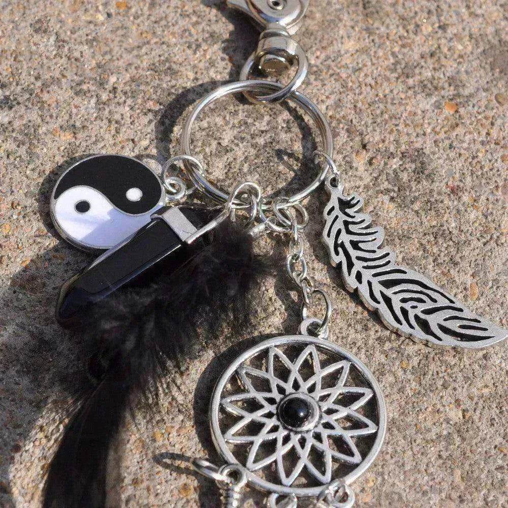 Dreamcatcher keychain pendant - www.Shopthatapp.com