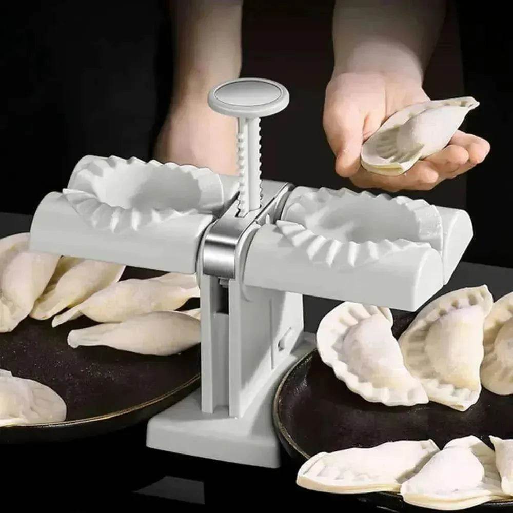Dual-End Dumpling Mold: Easy Kitchen Tool - www.Shopthatapp.com