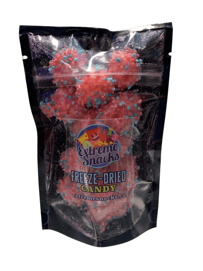 Extreme Snacks Freeze Dried Blue Gummy Clusters - Canadian Edition - www.Shopthatapp.com