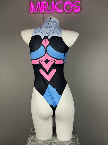 Crotchless Anime Cosplay BodySuit Lingerie Costume - www.Shopthatapp.com