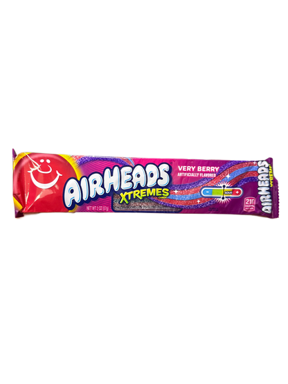 Air Heads Xtreme Very Berry Flavour 57g - U.S Edition - www.Shopthatapp.com