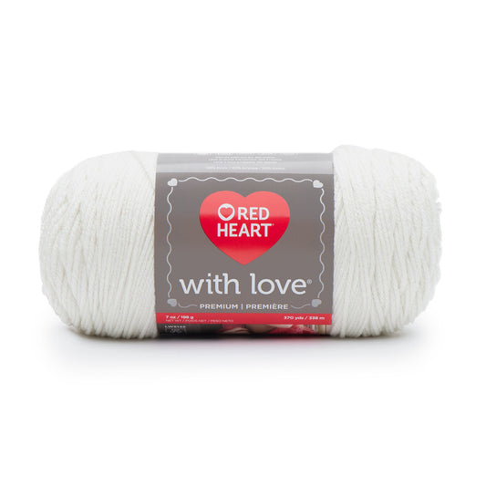 WITH LOVE | Red Heart - www.Shopthatapp.com