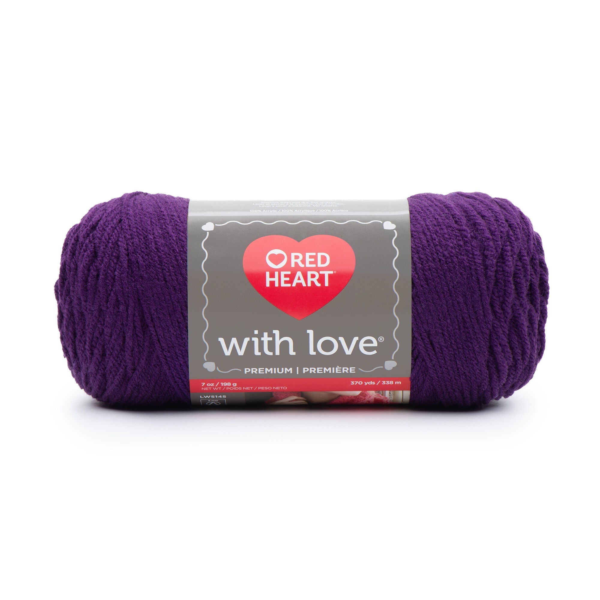 WITH LOVE | Red Heart - www.Shopthatapp.com